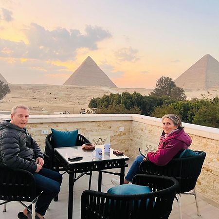 Great Scarab Pyramids View Hotel Kafret el-Gabal Exterior photo