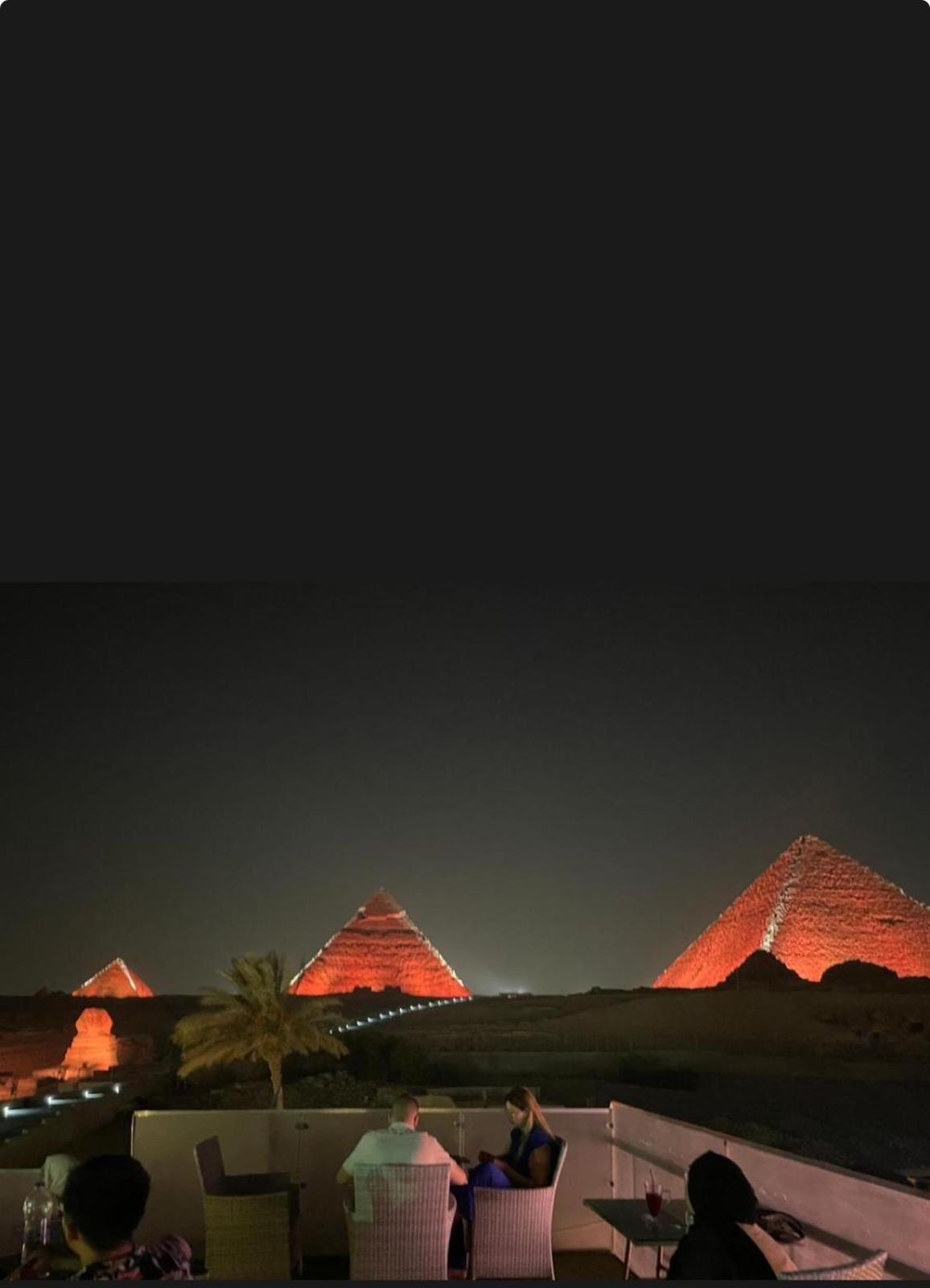 Great Scarab Pyramids View Hotel Kafret el-Gabal Exterior photo